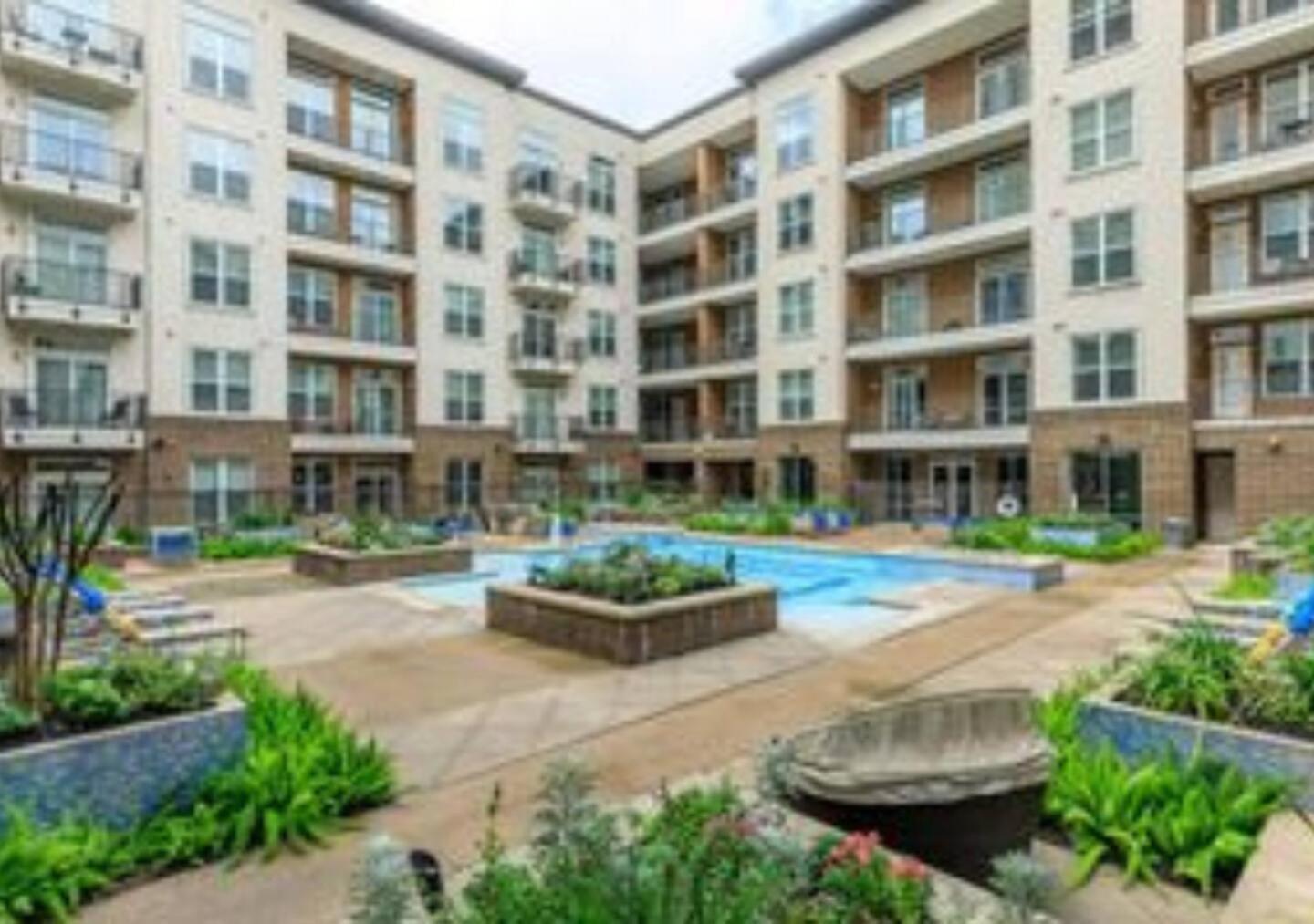 Elite Downtown Poolside Oasis Apartment Houston Exterior photo